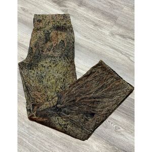 Vintage Mossy Oak Camo Pants Brush Pattern Hunting kids 16‎
